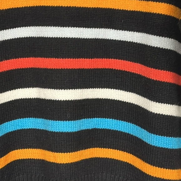 Super Cute Philosophy Multi-color  Striped Sweater NWT,  S/P,  Washable - Picture 4 of 7
